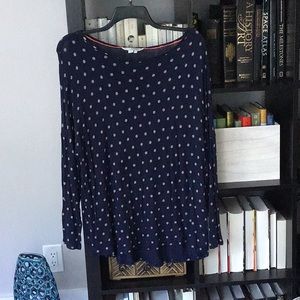 Boden polka dot tunic